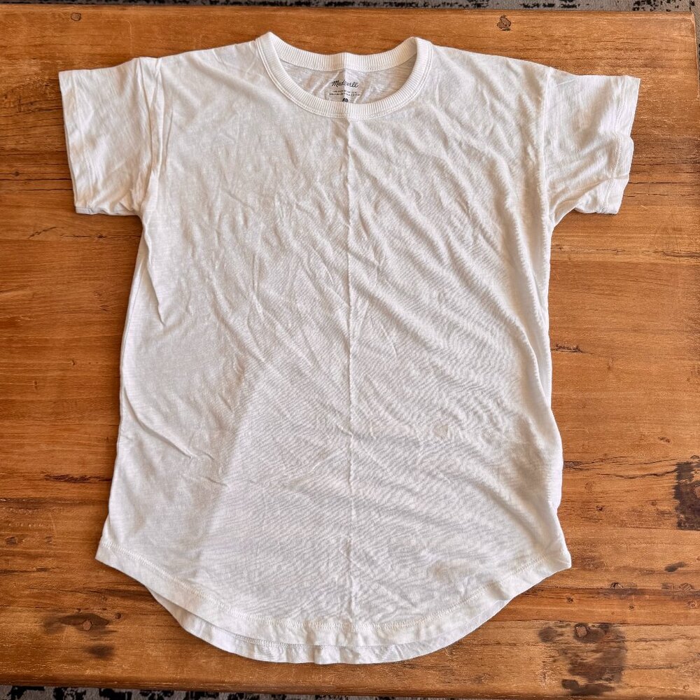 Madewell Soft Cotton T-Shirt (White)